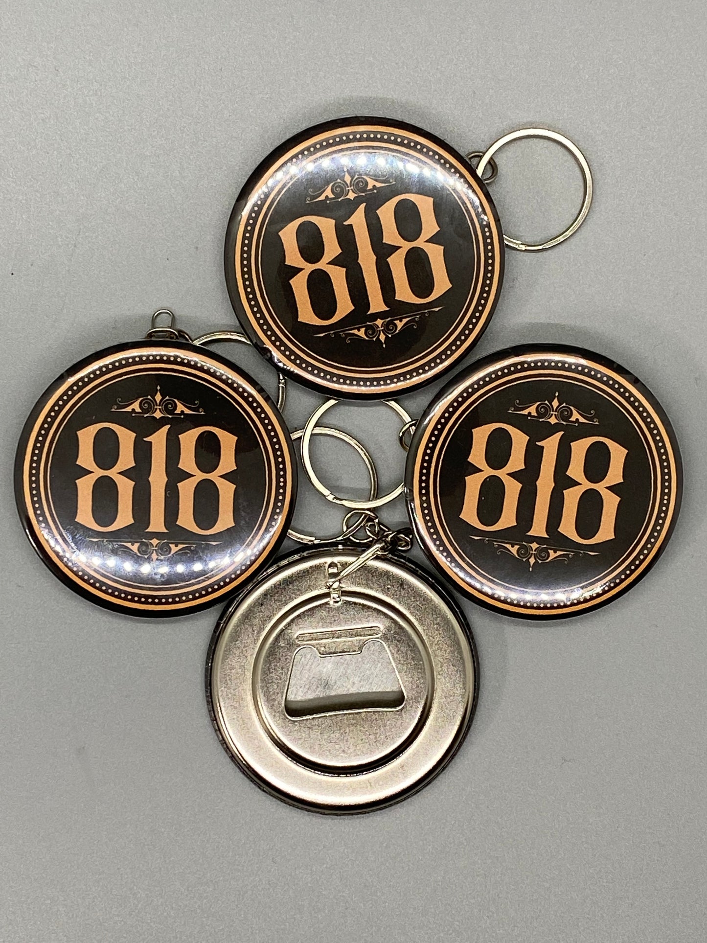 818 KEY CHAIN BOTTLE OPENER - ANTIQUE