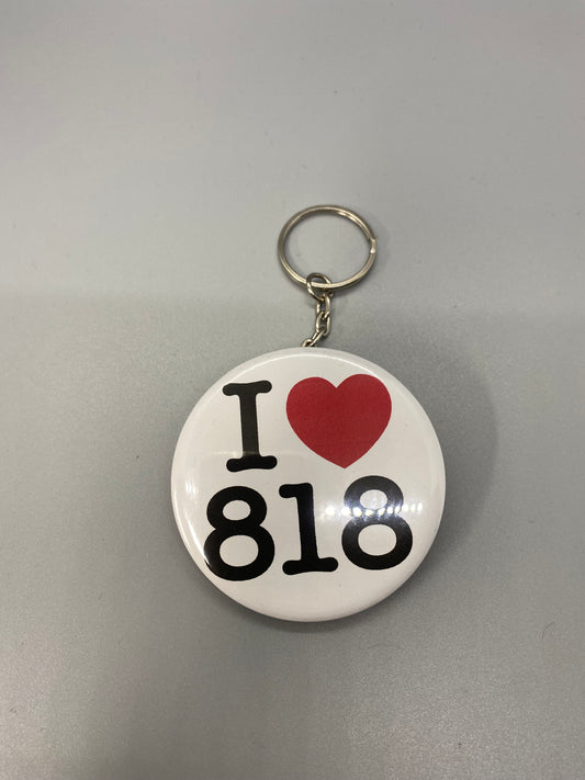 818 KEY CHAIN BOTTLE OPENER - I HEART 818