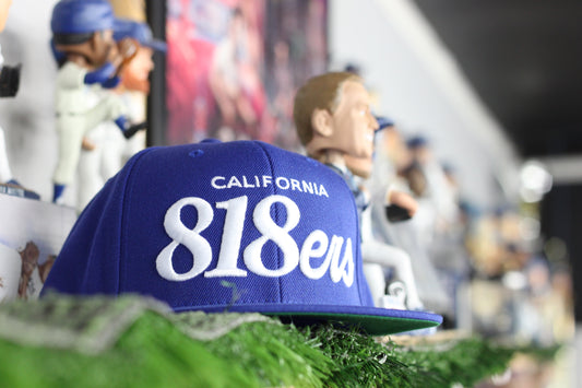 CALIFORNIA 818ERS ROYAL BLUE SNAPBACK